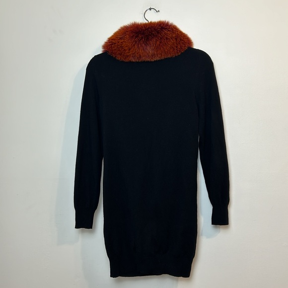 Laura Biagiotti Cashmere & Fur Sweater 1990s - Picture 2 of 7